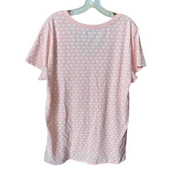 NWT Gap size XL Favorite Tee in peach sunrise pattern. - Picture 2 of 7
